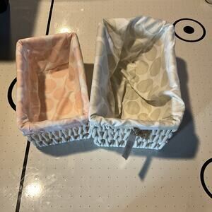 Set Of 2 True Living Decorative Basket Rectangle